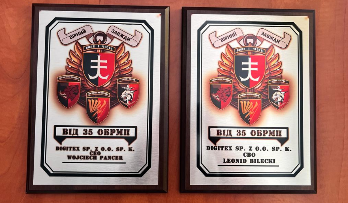 DIGITEX wspiera Piechotę Morską z Odessy